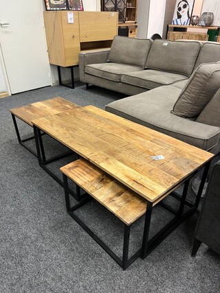 3 delige salontafel set, Mango